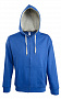 картинка Толстовка мужская Soul Men 290 с контрастным капюшоном, ярко-синяя от магазина Одежда+