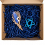 картинка Букет сухоцветов Adorno, синий от магазина Одежда+