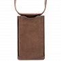 картинка Сумочка для телефона Apache, коричневая (какао) от магазина Одежда+