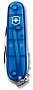 картинка Офицерский нож Spartan 91, прозрачный синий от магазина Одежда+