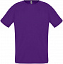 картинка Футболка унисекс Sporty 140 темно-фиолетовая от магазина Одежда+