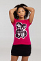 картинка Футболка женская «Меламед. The Beatles», ярко-розовая (фуксия) от магазина Одежда+