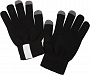 картинка Сенсорные перчатки Scroll, черные от магазина Одежда+