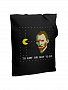 картинка Холщовая сумка «Ван-Пакман», черная от магазина Одежда+