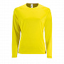 картинка Футболка с длинным рукавом Sporty LSL Women, желтый неон от магазина Одежда+