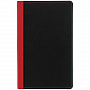 картинка Ежедневник Nice Twice, недатированный, черный с красным от магазина Одежда+