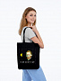 картинка Холщовая сумка «Ван-Пакман», черная от магазина Одежда+