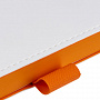 картинка Ежедневник White Shall, недатированный, белый с оранжевым от магазина Одежда+