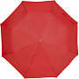 картинка Зонт складной Silverlake, красный с серебристым от магазина Одежда+