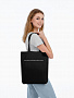 картинка Холщовая сумка «Юношеский минимализм», черная от магазина Одежда+