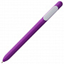 картинка Ручка шариковая Slider, фиолетовая с белым от магазина Одежда+