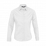 картинка Рубашка женская с длинным рукавом Eden 140 белая от магазина Одежда+