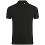картинка Рубашка поло мужская Phoenix Men, черная от магазина Одежда+