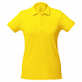 картинка Рубашка поло женская Virma Lady, желтая от магазина Одежда+