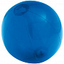 картинка Надувной пляжный мяч Sun and Fun, полупрозрачный синий от магазина Одежда+
