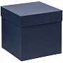 картинка Коробка Cube M, синяя от магазина Одежда+