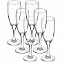 картинка Набор из 6 бокалов для шампанского «Французский ресторанчик» от магазина Одежда+