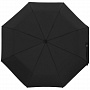 картинка Зонт складной Show Up со светоотражающим куполом, черный от магазина Одежда+