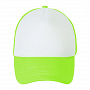 картинка Бейсболка Bubble, зеленый неон с белым от магазина Одежда+