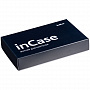 картинка Футляр для карточек inCase, серый с бордовым от магазина Одежда+
