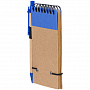 картинка Блокнот на кольцах Eco Note с ручкой, синий от магазина Одежда+