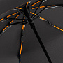картинка Зонт складной AOC Mini с цветными спицами, оранжевый от магазина Одежда+