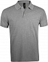 картинка Рубашка поло мужская Prime Men 200 серый меланж от магазина Одежда+