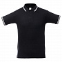 картинка Рубашка поло Virma Stripes, черная от магазина Одежда+