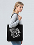 картинка Холщовая сумка «Шардоне ты мое», черная от магазина Одежда+