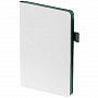 картинка Ежедневник White Shall, недатированный, белый с зеленым от магазина Одежда+