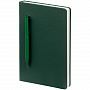 картинка Ежедневник Magnet Shall с ручкой, зеленый от магазина Одежда+