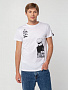 картинка Футболка унисекс Paint Tee, белая от магазина Одежда+