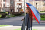 картинка Зонт наоборот Style, трость, черный от магазина Одежда+