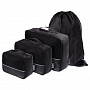 картинка Дорожный набор сумок noJumble 4 в 1, черный от магазина Одежда+