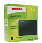 картинка Внешний диск Toshiba Canvio, USB 3.0, 1Тб, черный от магазина Одежда+