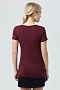 картинка Футболка женская Martin Women, бордовая от магазина Одежда+