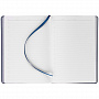 картинка Ежедневник Slip, недатированный, синий, с белой бумагой от магазина Одежда+