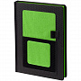 картинка Ежедневник Mobile, недатированный, черный с зеленым от магазина Одежда+