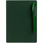 картинка Ежедневник Tact, недатированный, зеленый от магазина Одежда+