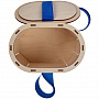 картинка Коробка Drummer, овальная, с синей лентой от магазина Одежда+