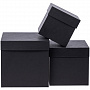 картинка Коробка Cube M, черная от магазина Одежда+
