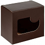 картинка Коробка с окном Gifthouse, коричневая от магазина Одежда+