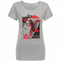 картинка Футболка женская «Преодолень», серый меланж от магазина Одежда+