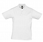 картинка Рубашка поло мужская Prescott Men 170, белая от магазина Одежда+