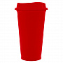 картинка Стакан с крышкой Color Cap, красный от магазина Одежда+