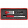 картинка Набор Notes: ручка и флешка 16 Гб, красный от магазина Одежда+