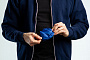 картинка Летающая тарелка-фрисби Catch Me, складная, синяя от магазина Одежда+