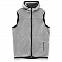картинка Жилет с капюшоном унисекс Gotland, серый от магазина Одежда+