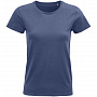 картинка Футболка женская Pioneer Women, синяя (джинс) от магазина Одежда+
