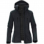 картинка Куртка-трансформер женская Matrix, серая с черным от магазина Одежда+